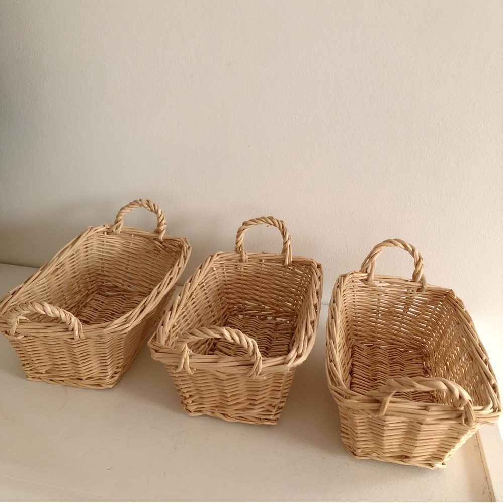 3 piece small baskets